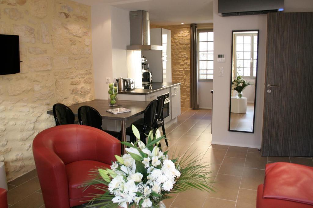 Le Porche De Sarlat Lejlighedshotel Værelse billede
